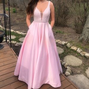 Light Pink Prom Dress